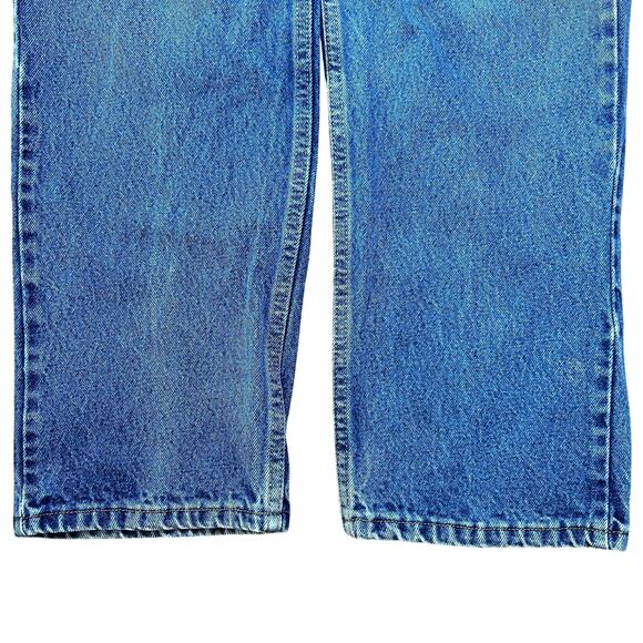 Lee Regular Fit High Waisted Medium Wash Straight Jeans Mens Size 38 x  29 Blue - Picture 6 of 9